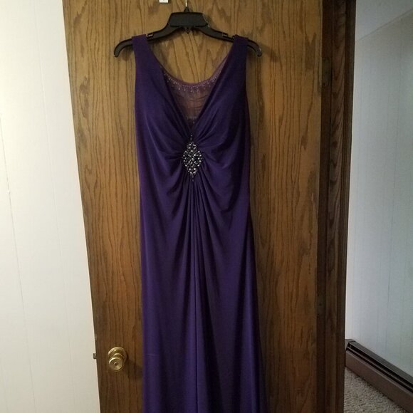 NWT Clarisse M6252 Prom  Dress Purple Size 12 - Picture 7 of 7